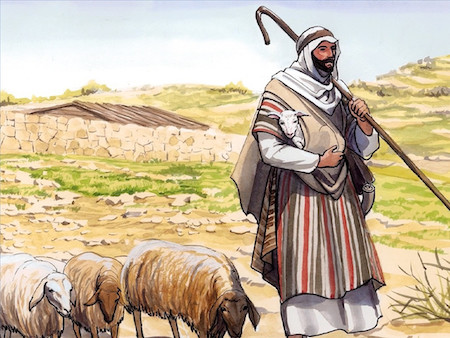 shepherd good jesus sheep story freebibleimages